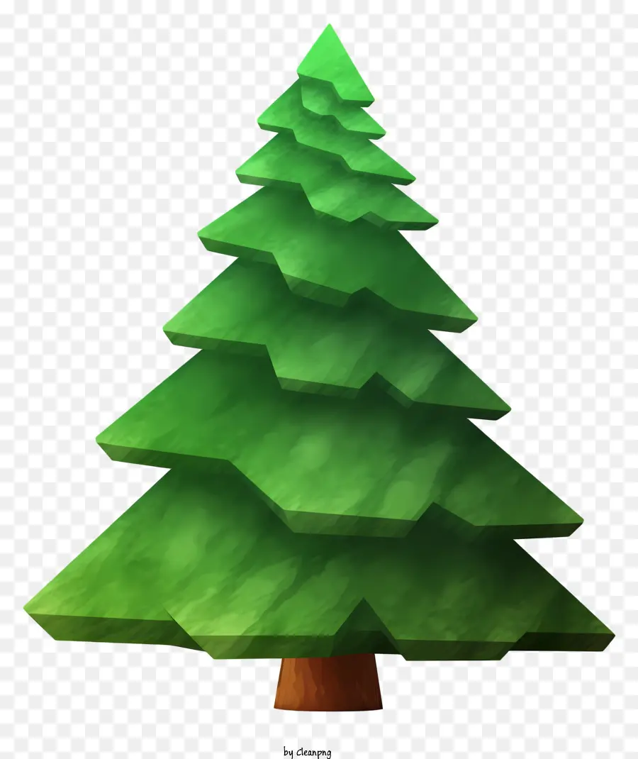 Árvore De Natal 3d，árvore De Natal Verde PNG