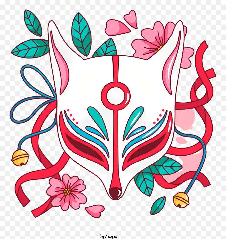 Arte Da Fox，Fox Floral PNG