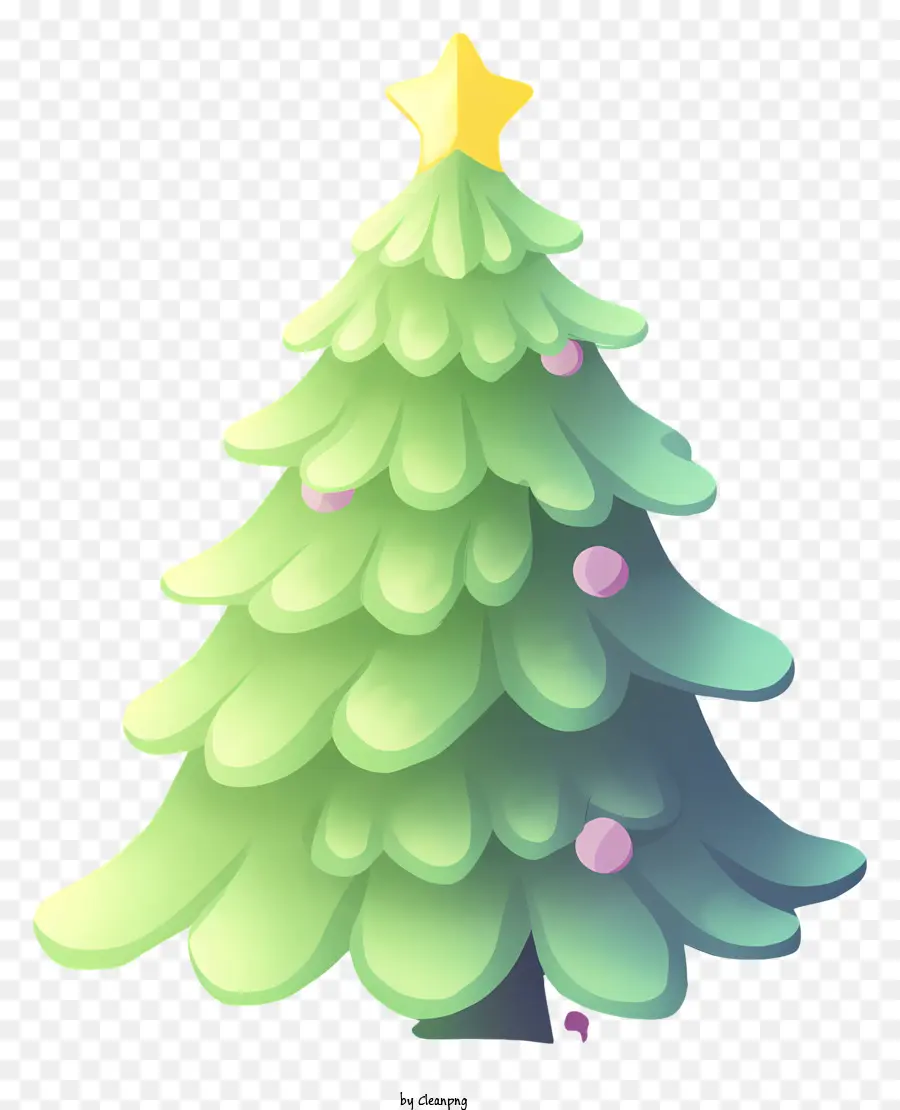 Decoração De árvore De Natal，árvore De Natal Verde PNG