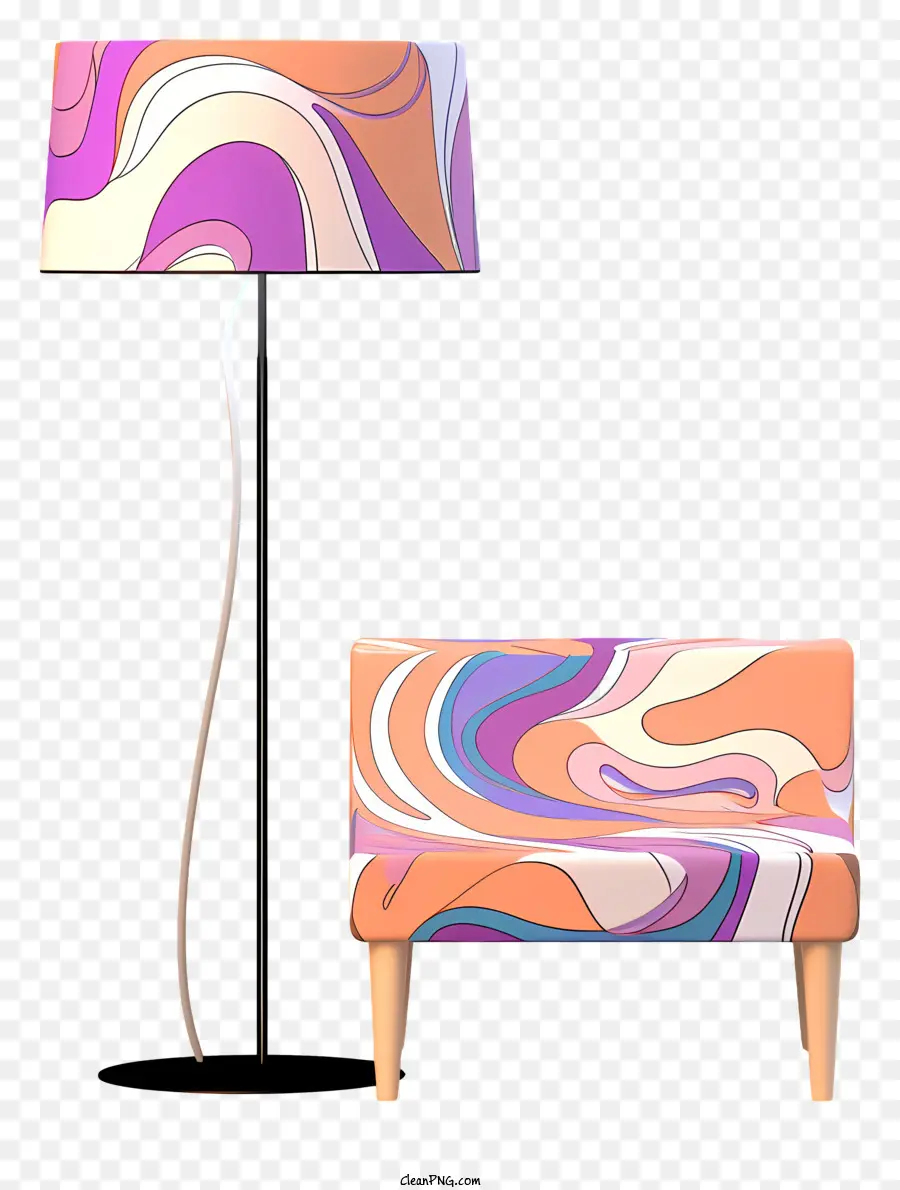 Cadeira，Padrão Swirly PNG
