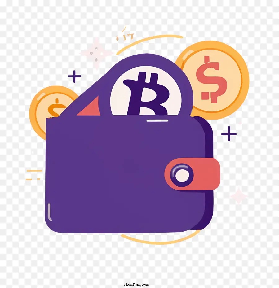 Bitcoin Wallet，Bolsa PNG