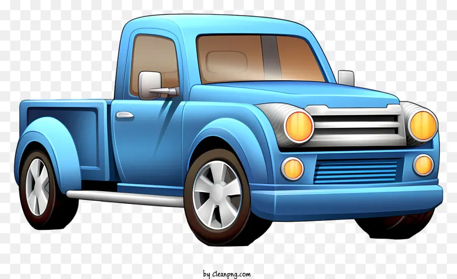 Caminhão Cartoon，Azul Caminhão PNG