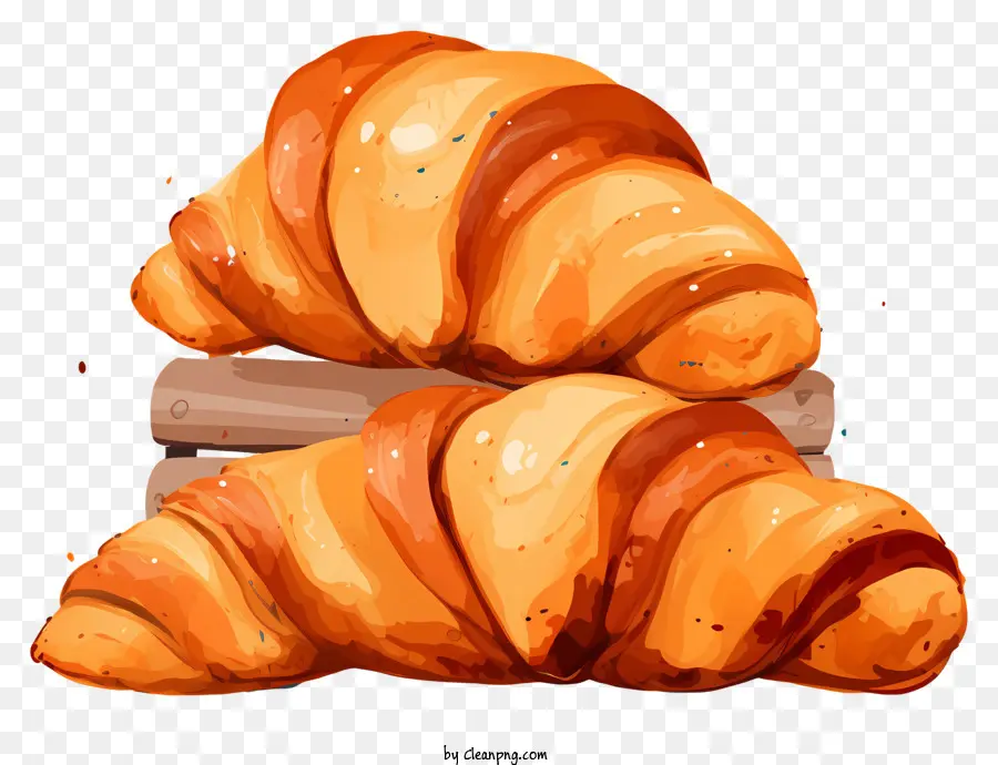 Croissants，Produtos De Panificação PNG