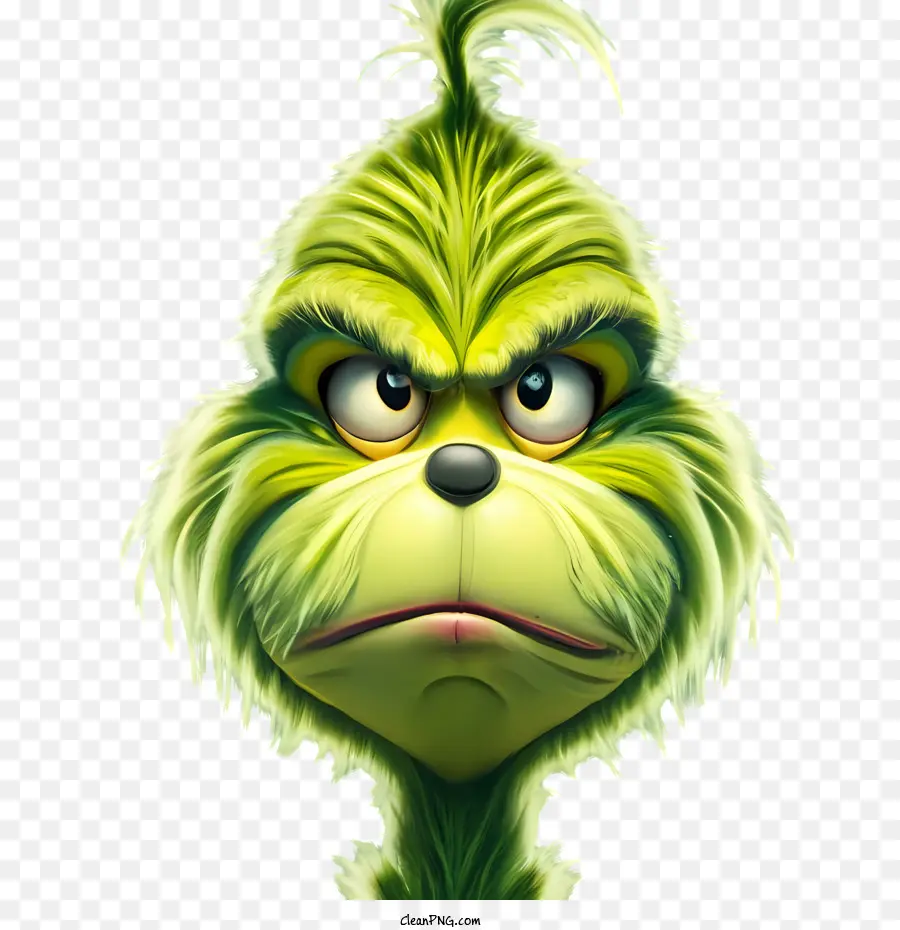 Grinch De Natal，Grinch Verde PNG