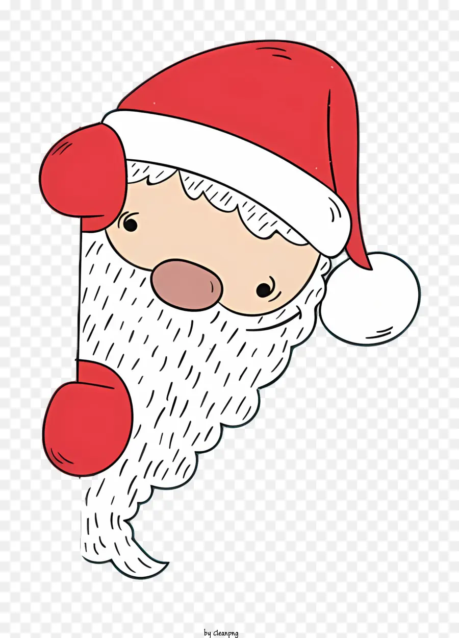 Personagem De Desenho Animado，Papai Noel PNG