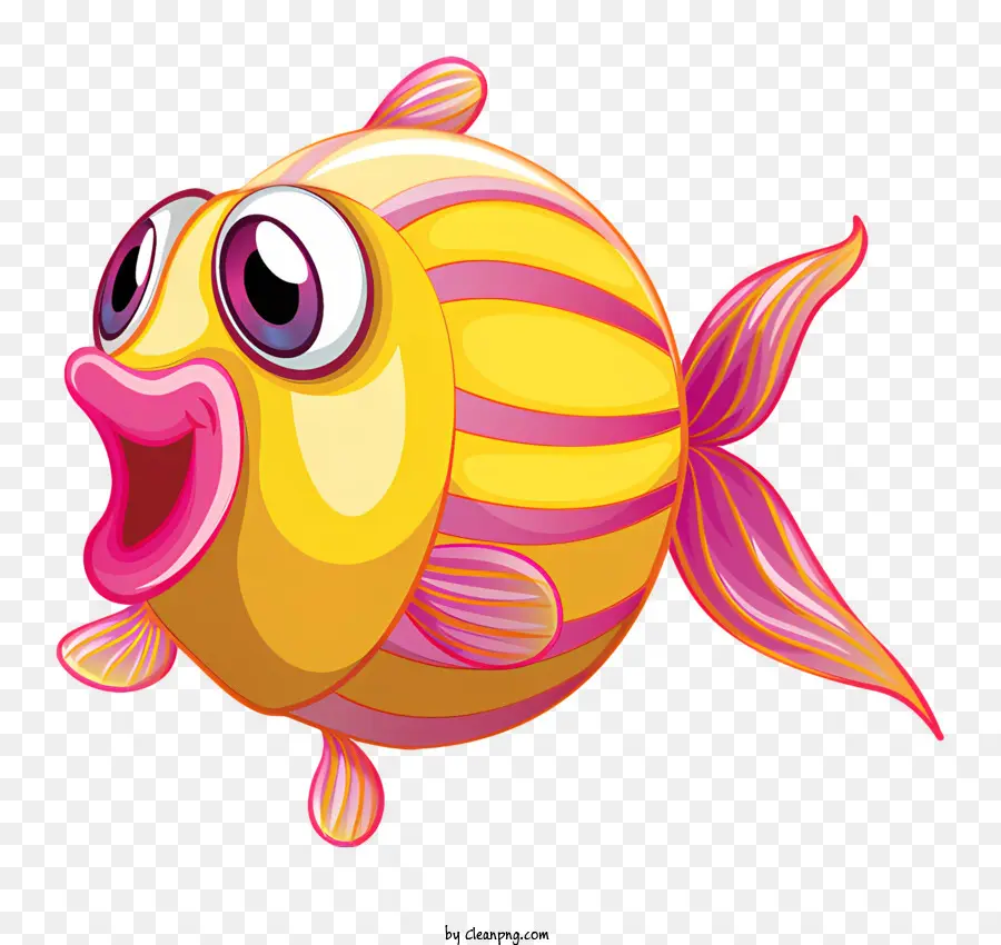 Peixes Coloridos，Peixe Listrado PNG