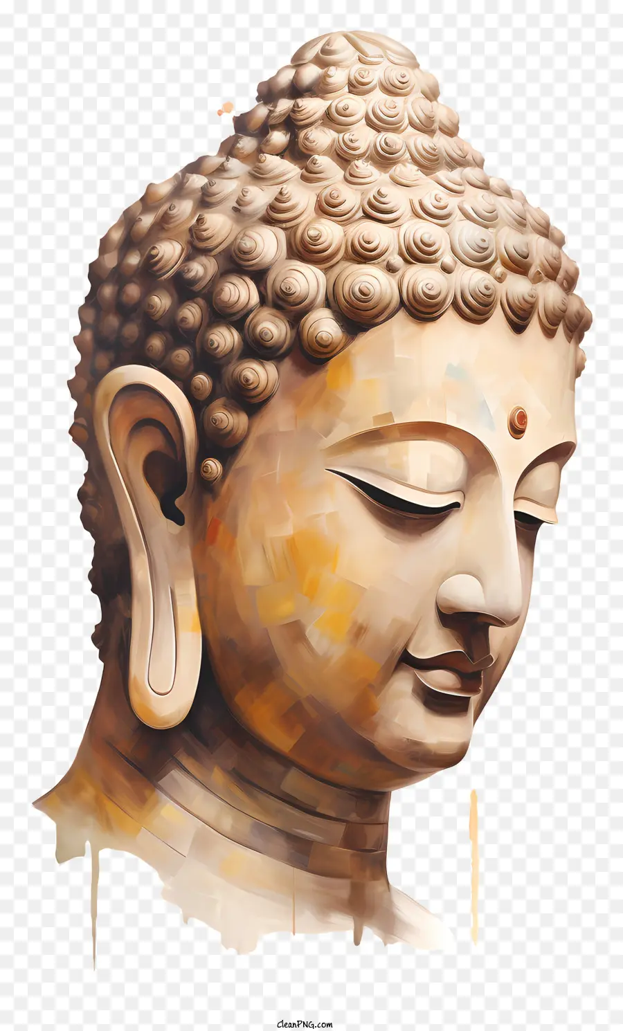 Estátua De Buda，O Budismo PNG