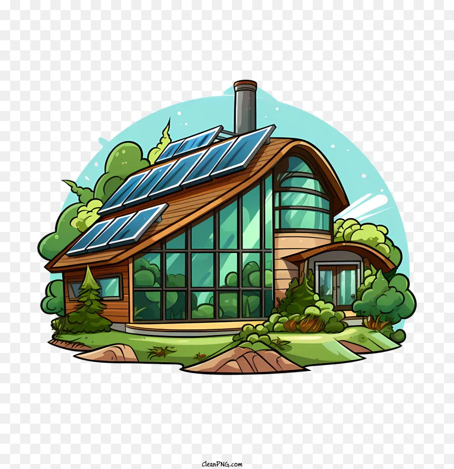 Casa Ecológica，Solar PNG