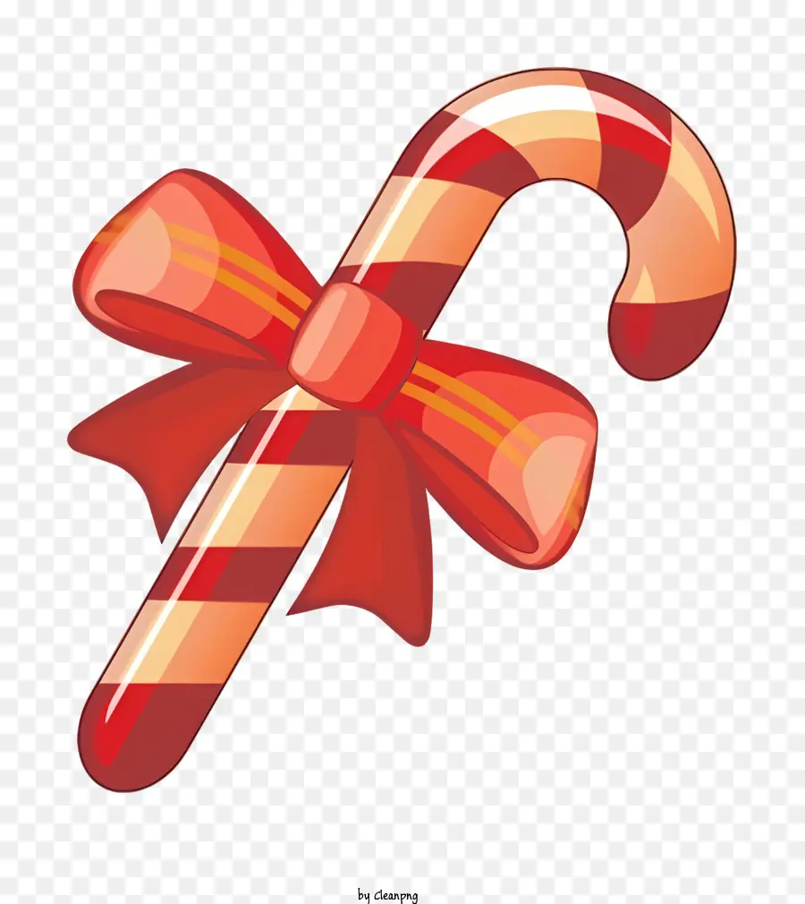 Candy Cane，Vermelho E Branco PNG