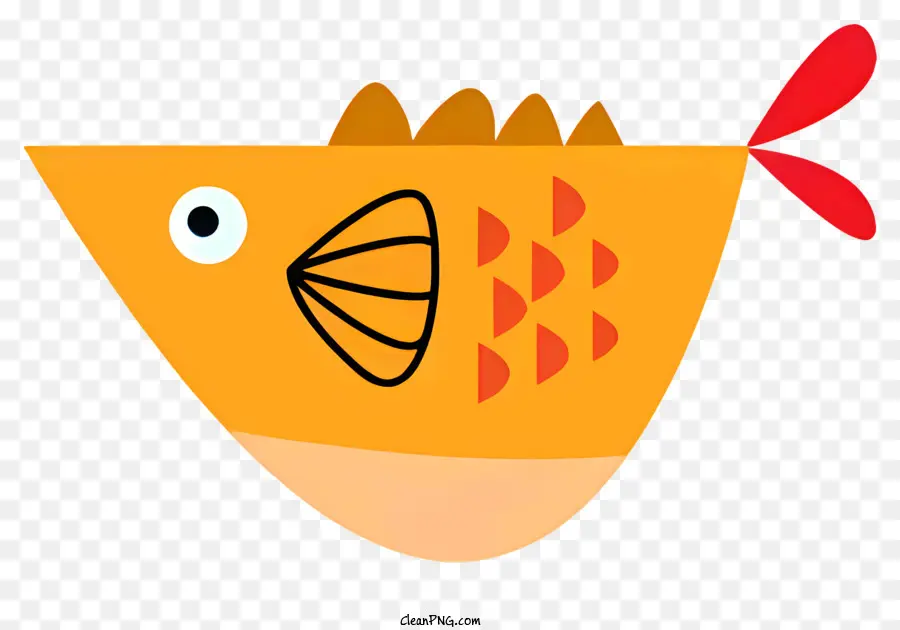 Peixe Amarelo，Redfin PNG
