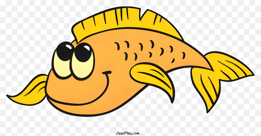 Cartoon Peixe，Boca Grande PNG