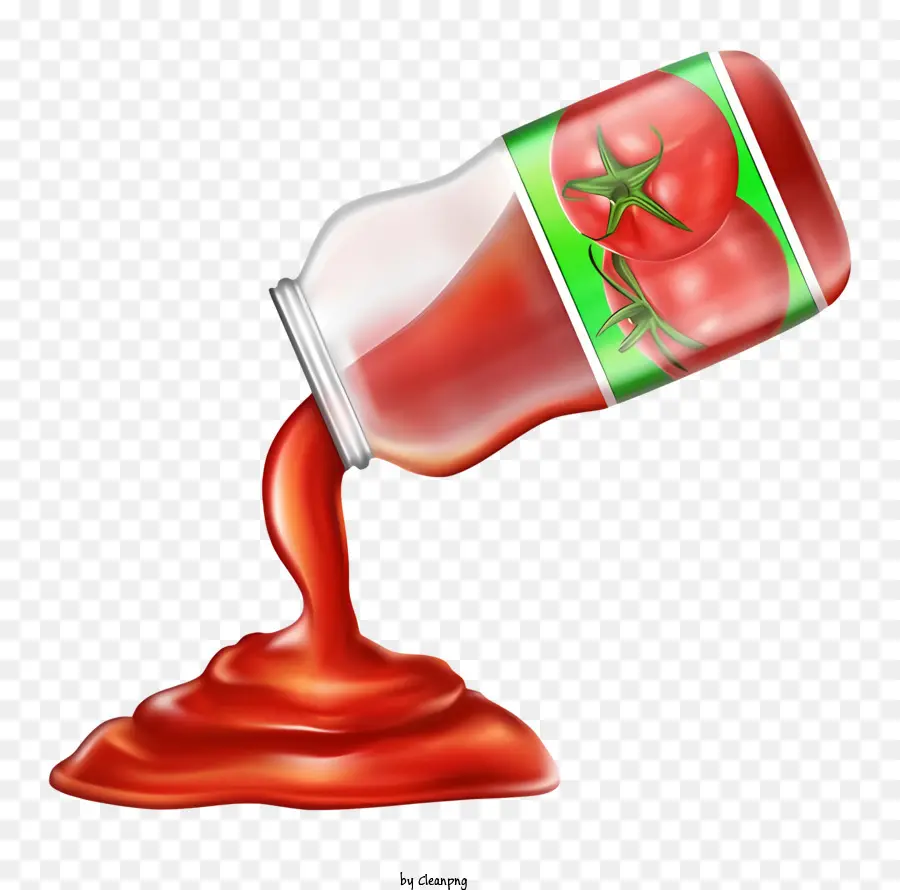 Molho De Tomate，Garrafa De Vidro PNG