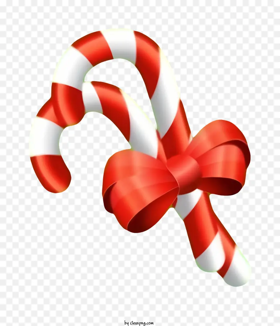 Candy Cane，Vermelho E Branco Listrado PNG