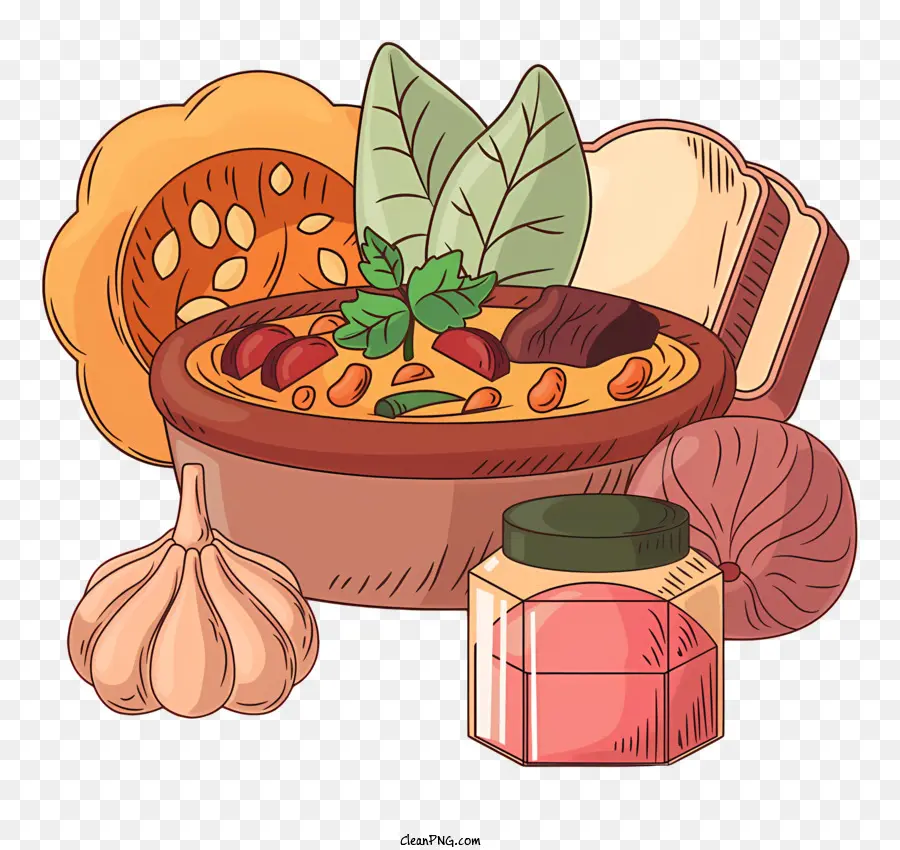 Ensopado De Legumes，O Sabor Rico PNG