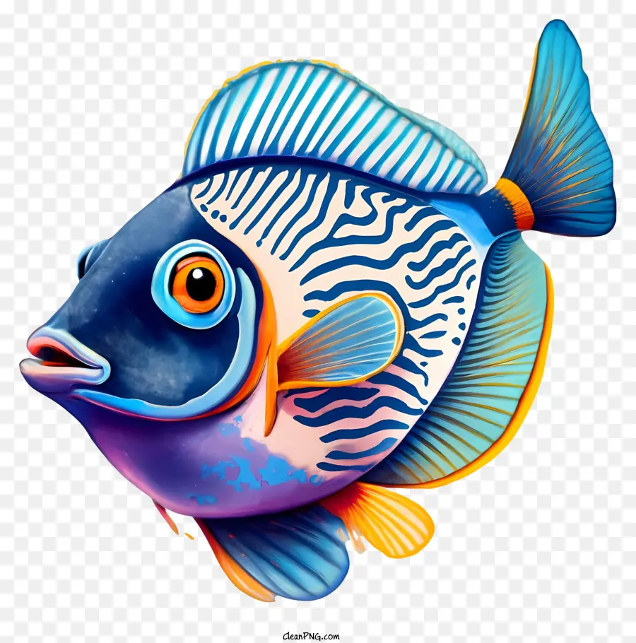Grande Peixe，Peixes Coloridos PNG