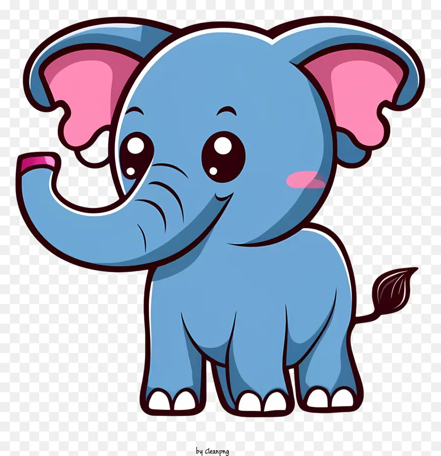 Bebê Elefante，Adorável PNG
