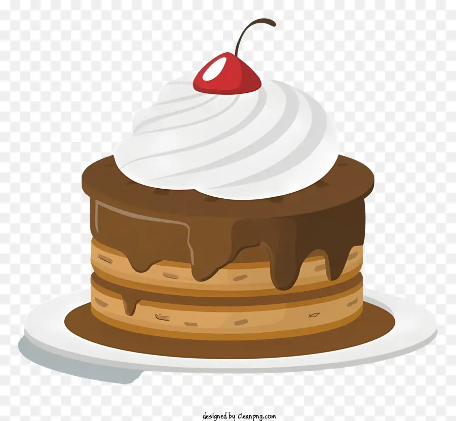 Bolo De Chocolate，Sobremesa PNG