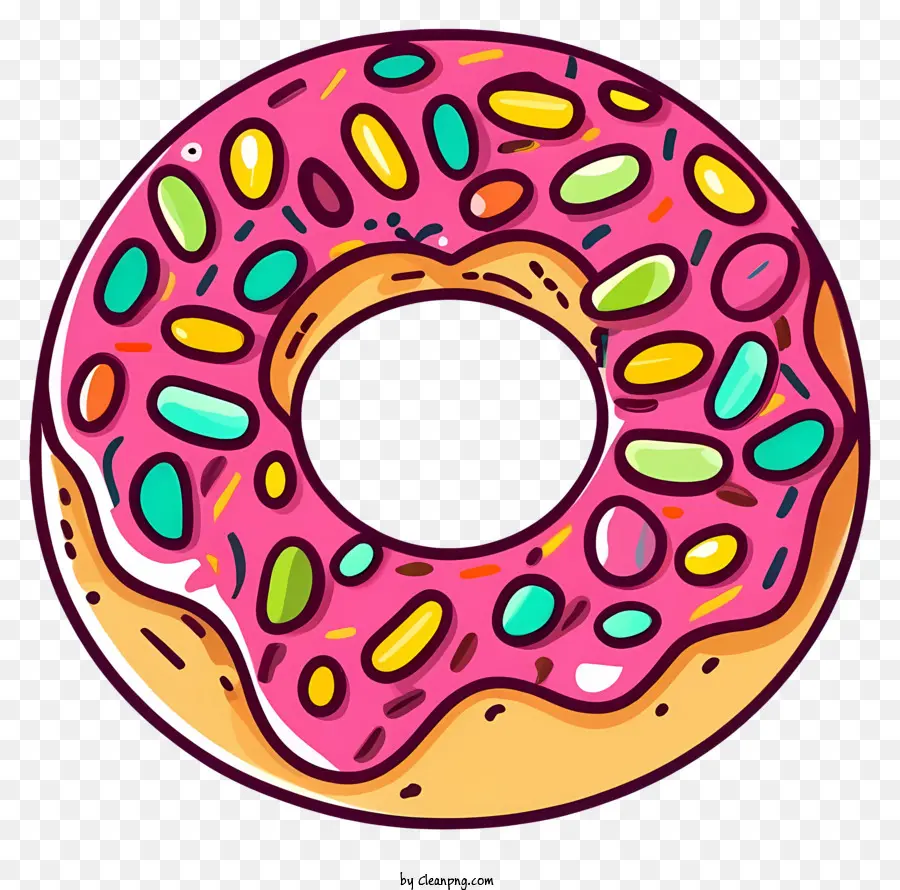 Rosquinha Rosa，Rosquinha PNG