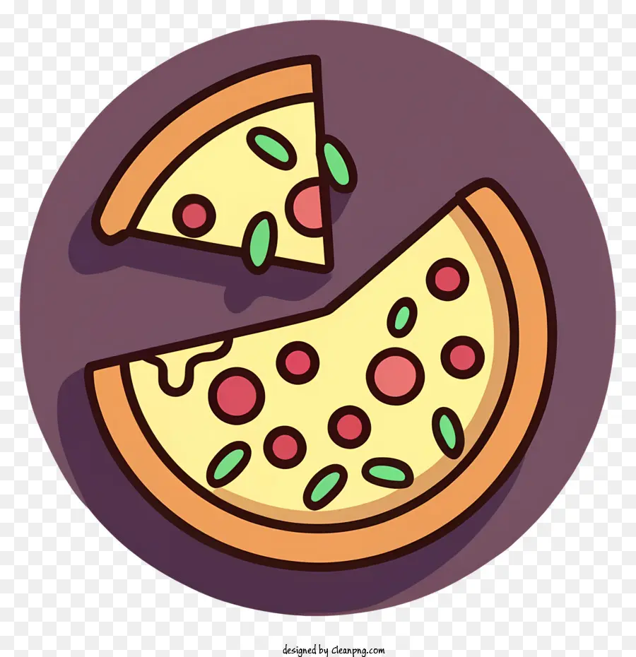 Pizza Slice，Molho Verde PNG