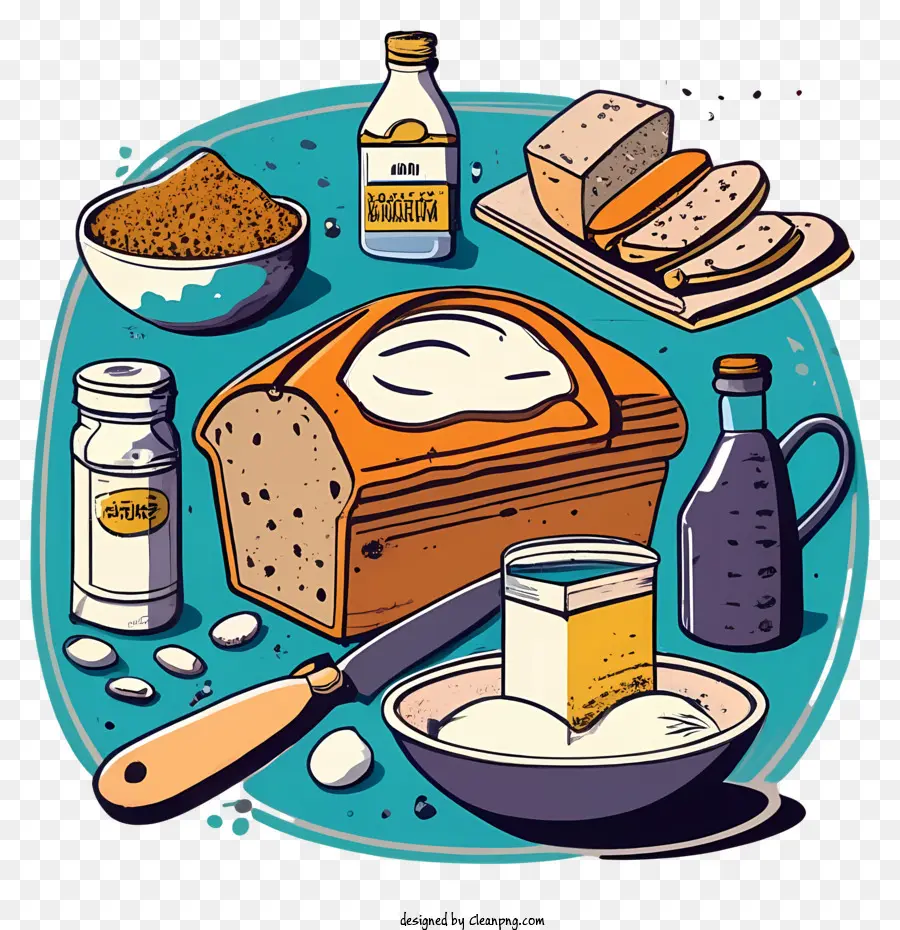 Itens Alimentares，Loaf Of Bread PNG