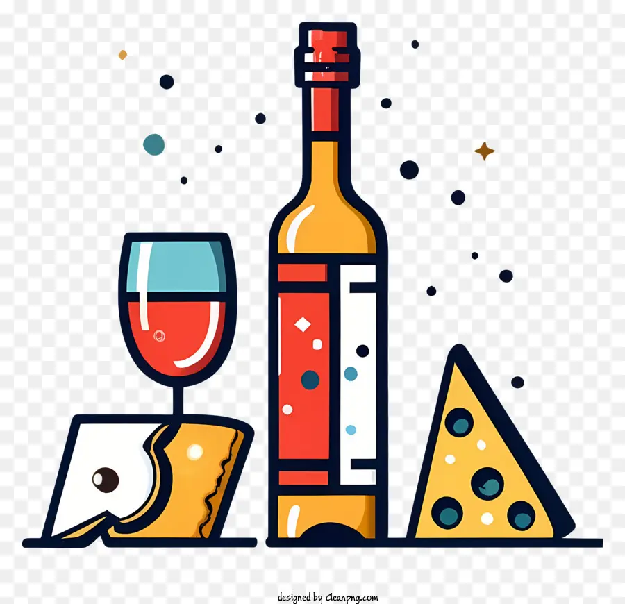 Vinho，Queijo PNG