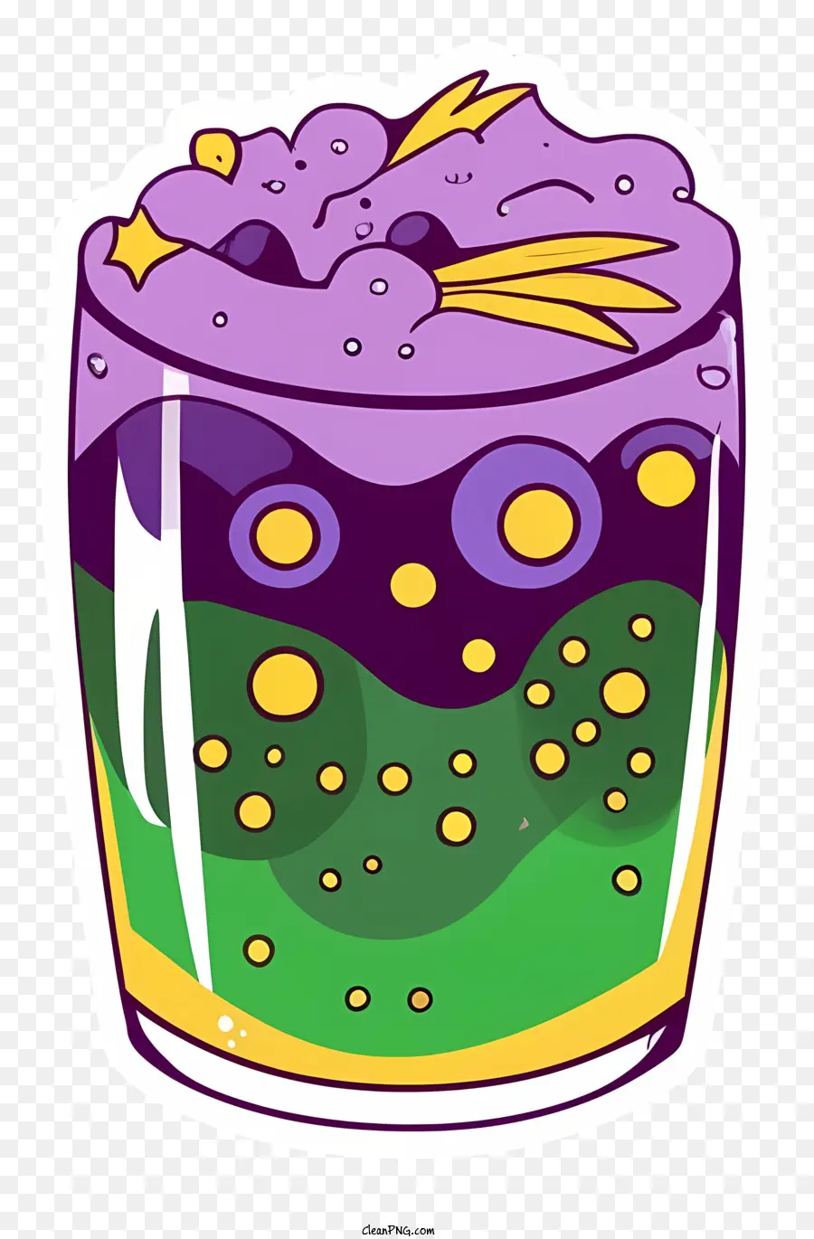 Líquido Verde，Líquido Roxo PNG