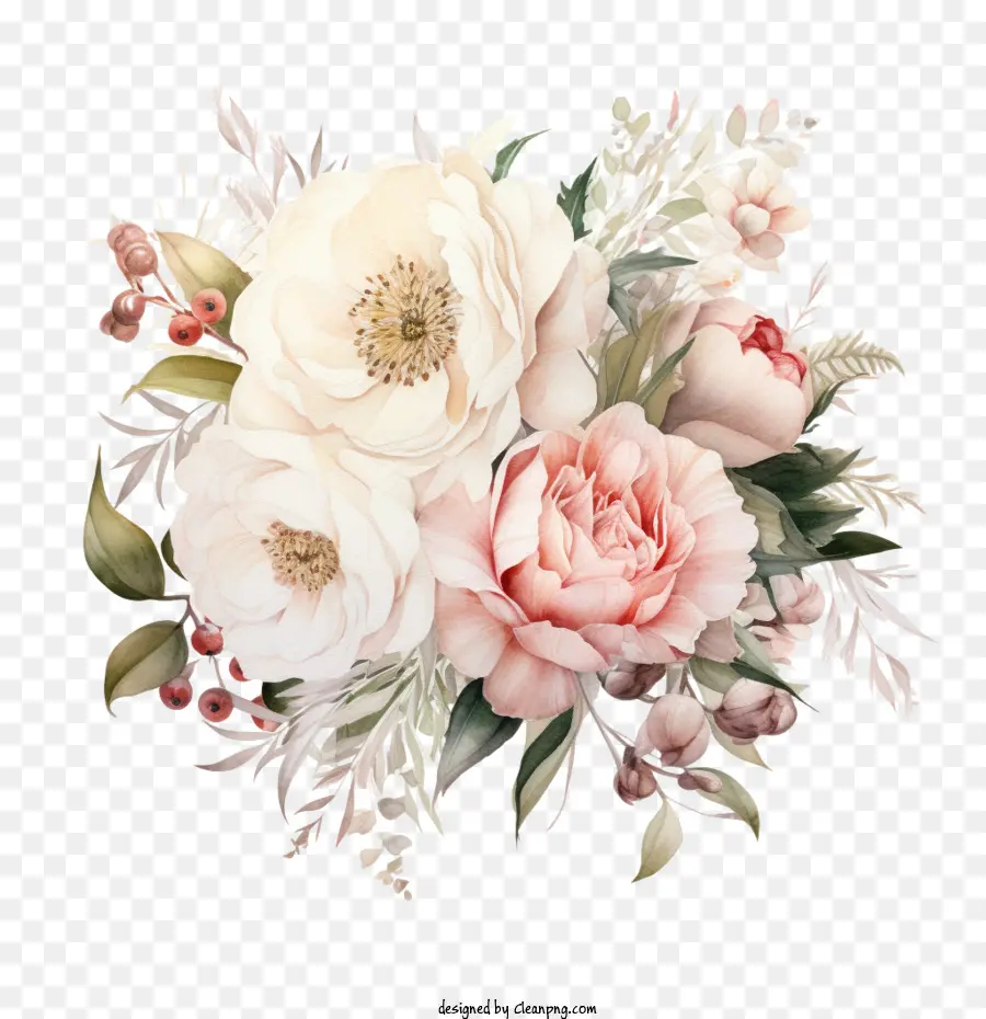 Flor Do Casamento，Branco PNG