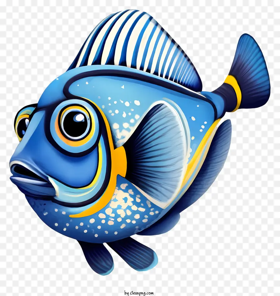 Peixe Azul，Peixe Nadar PNG