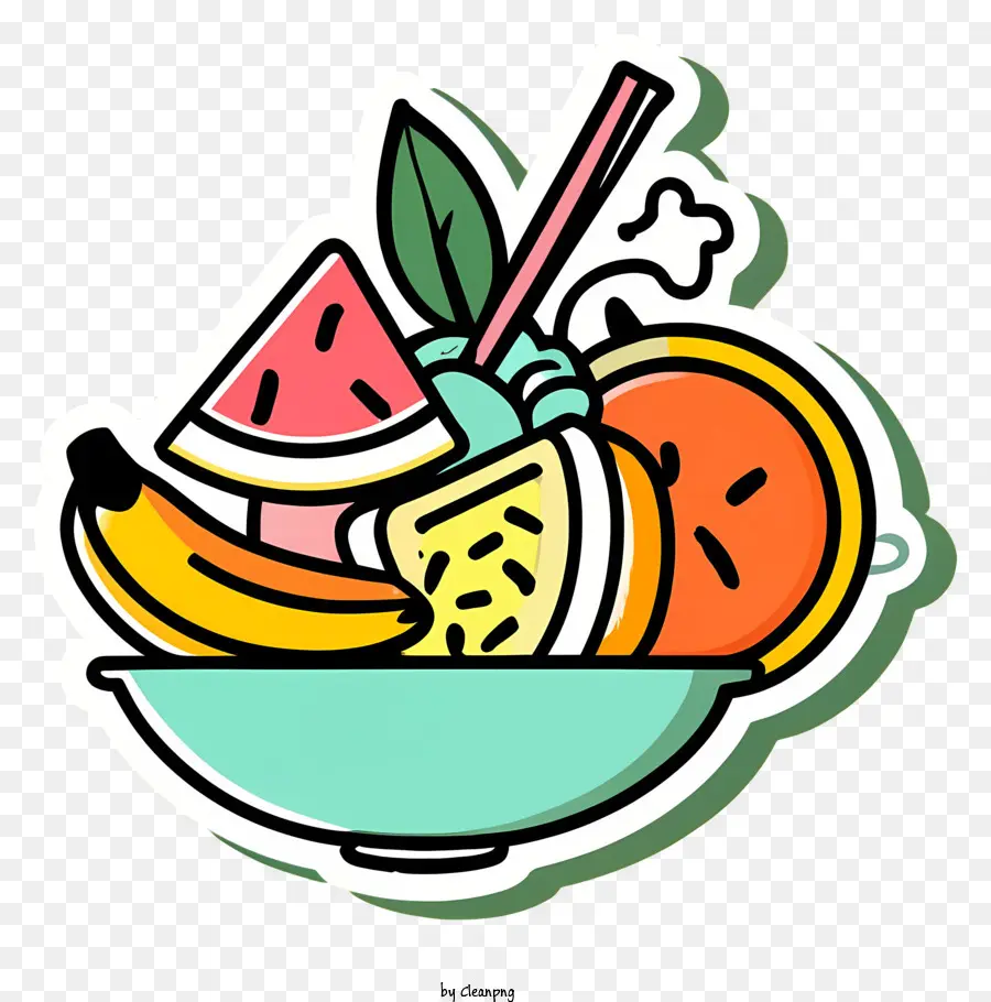 Salada De Frutas，Melancia PNG