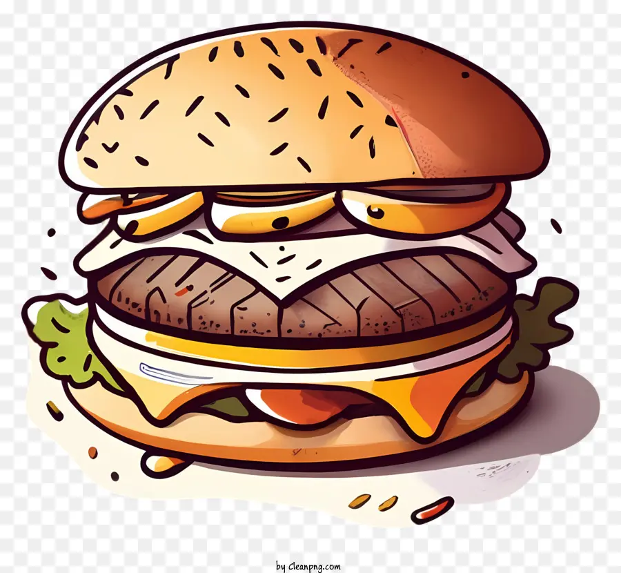 Hamburger，Cheeseburger PNG