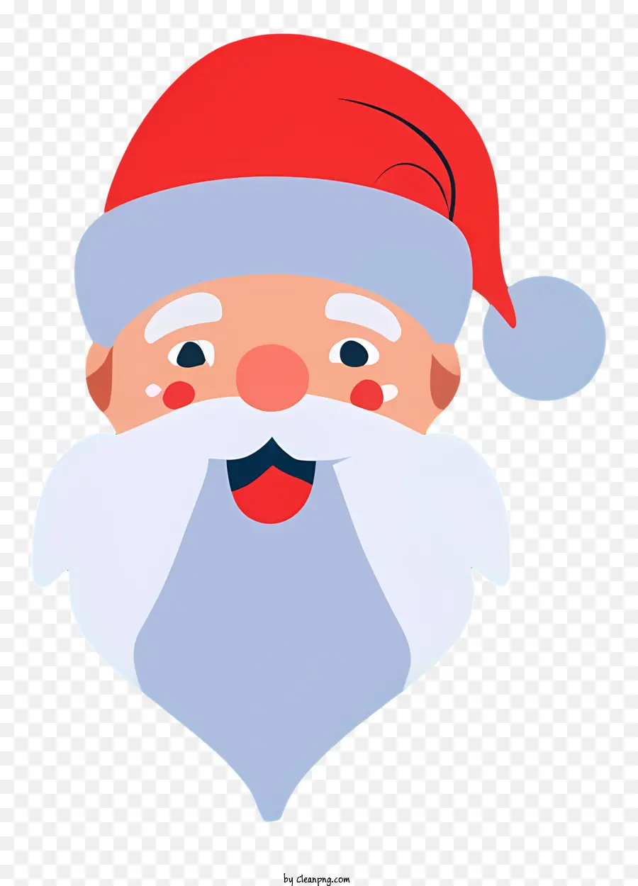 Papai Noel，Sorrindo PNG