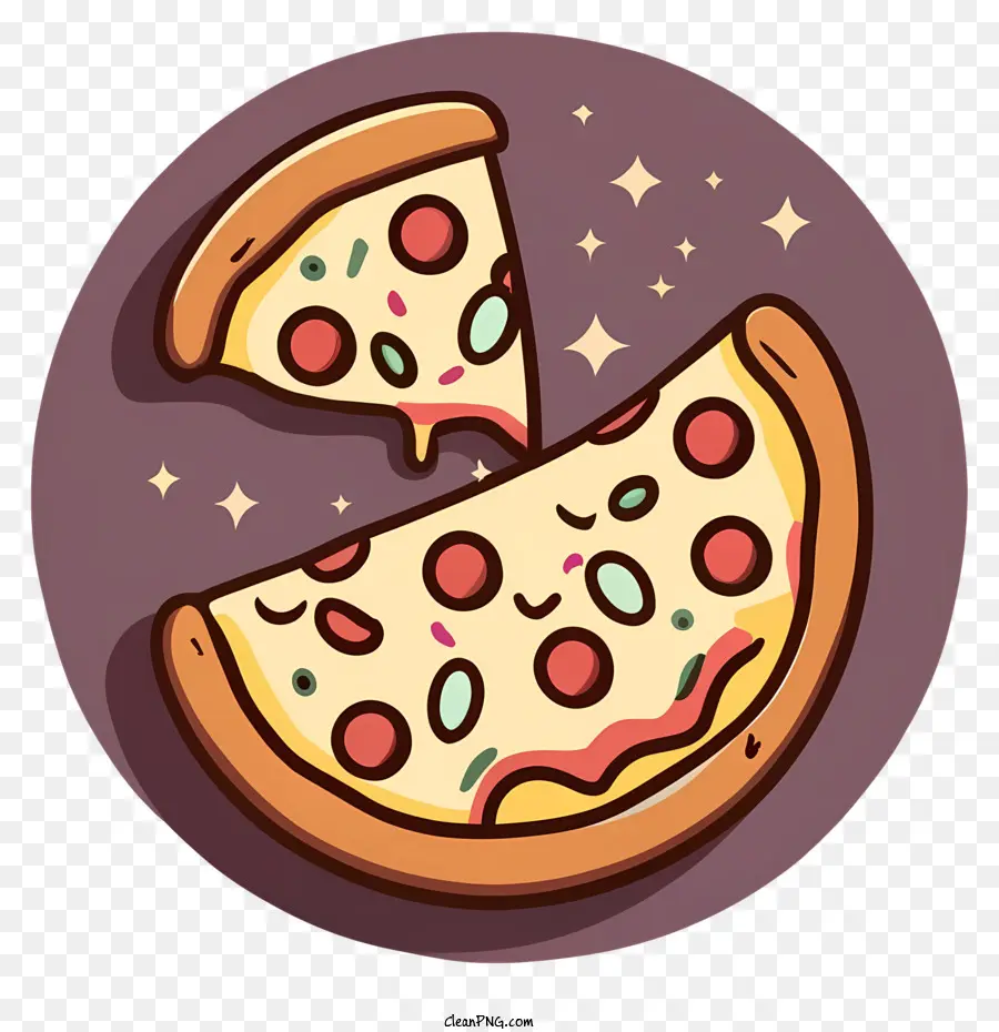 Pizza Slice，Pizza Ilustração PNG