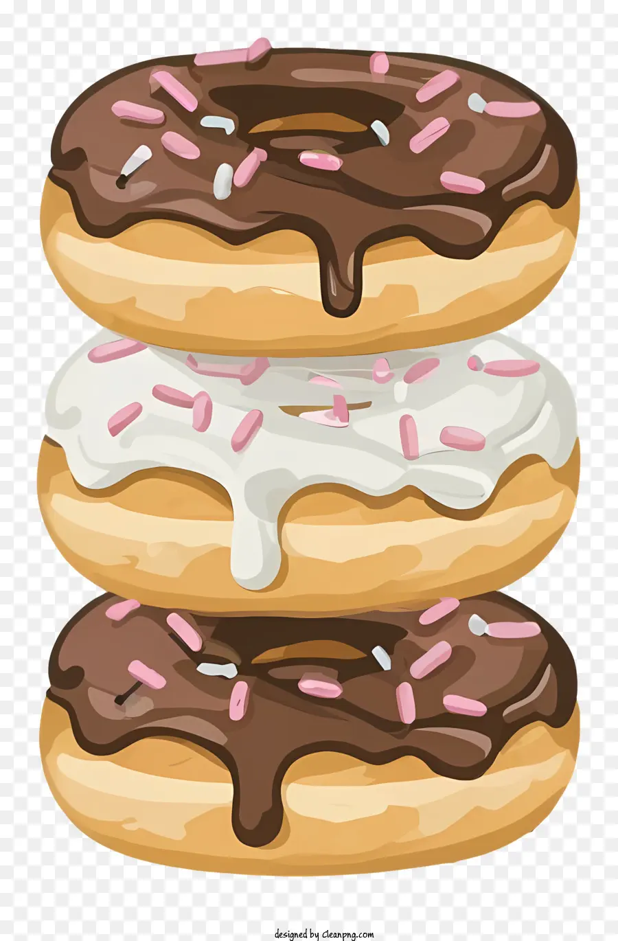 Donuts，Donut De Chocolate PNG