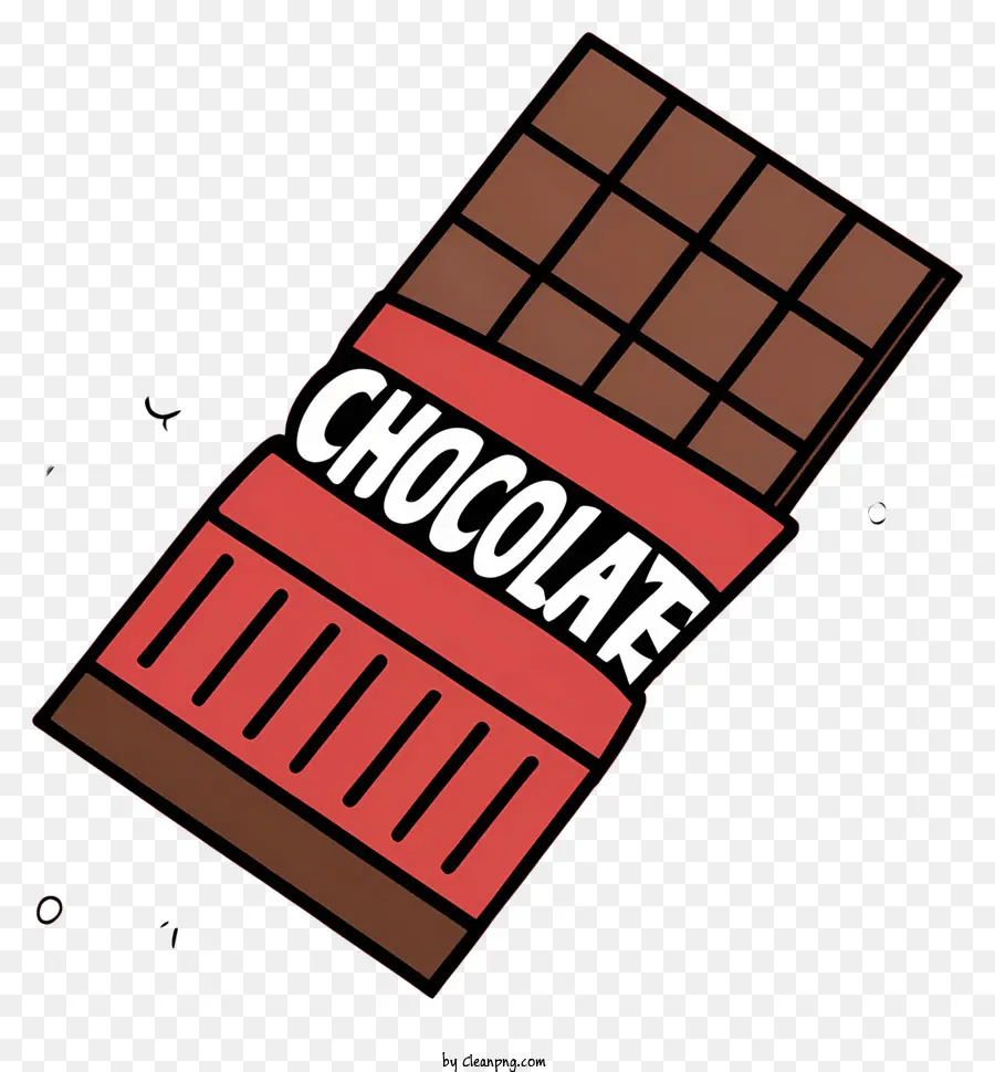 Barra De Chocolate，Doce PNG