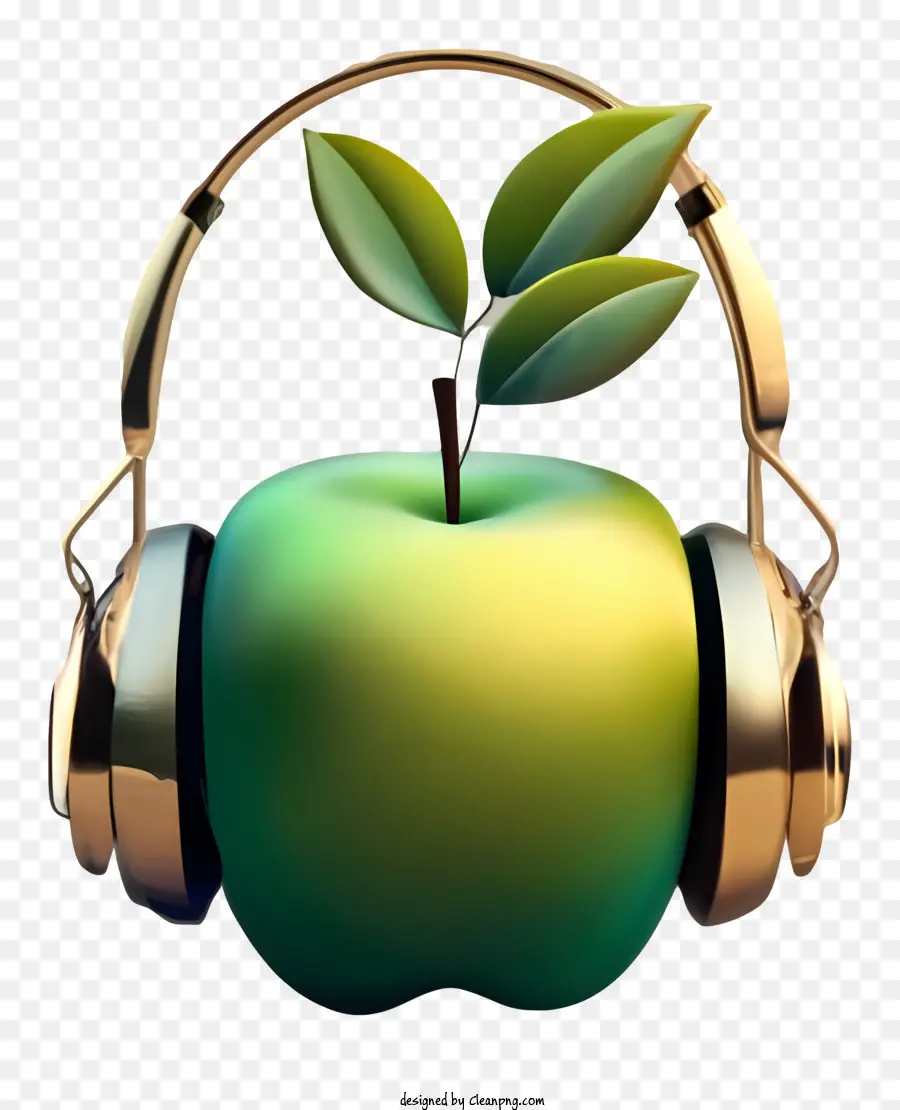 Fones De Ouvido Da Apple，Ouro Fones De Ouvido PNG