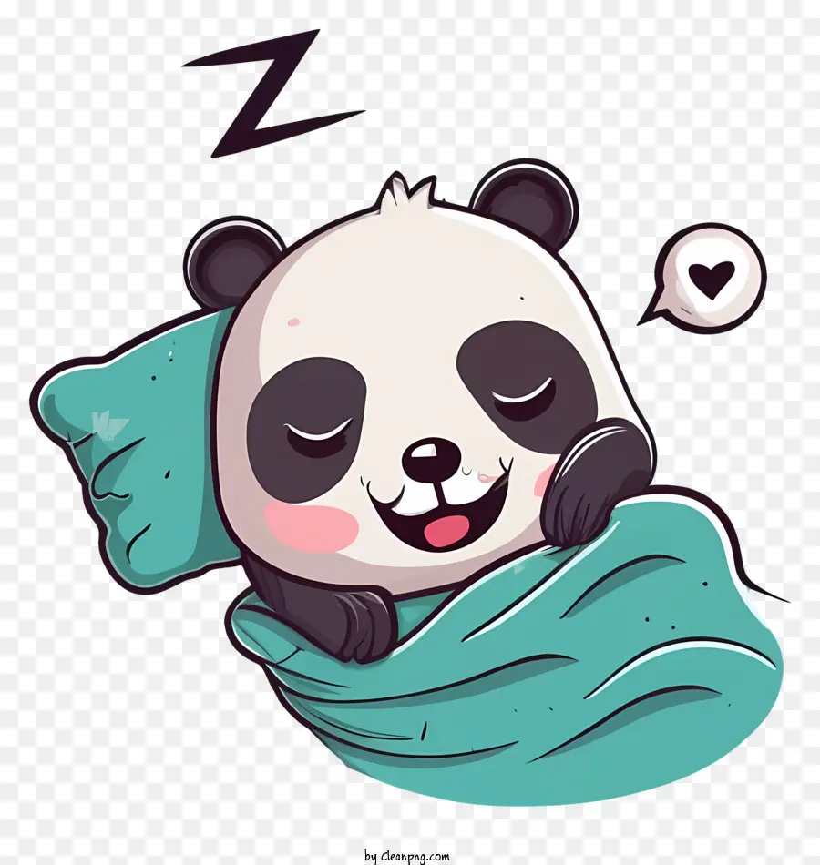 Urso Panda，Dormir PNG