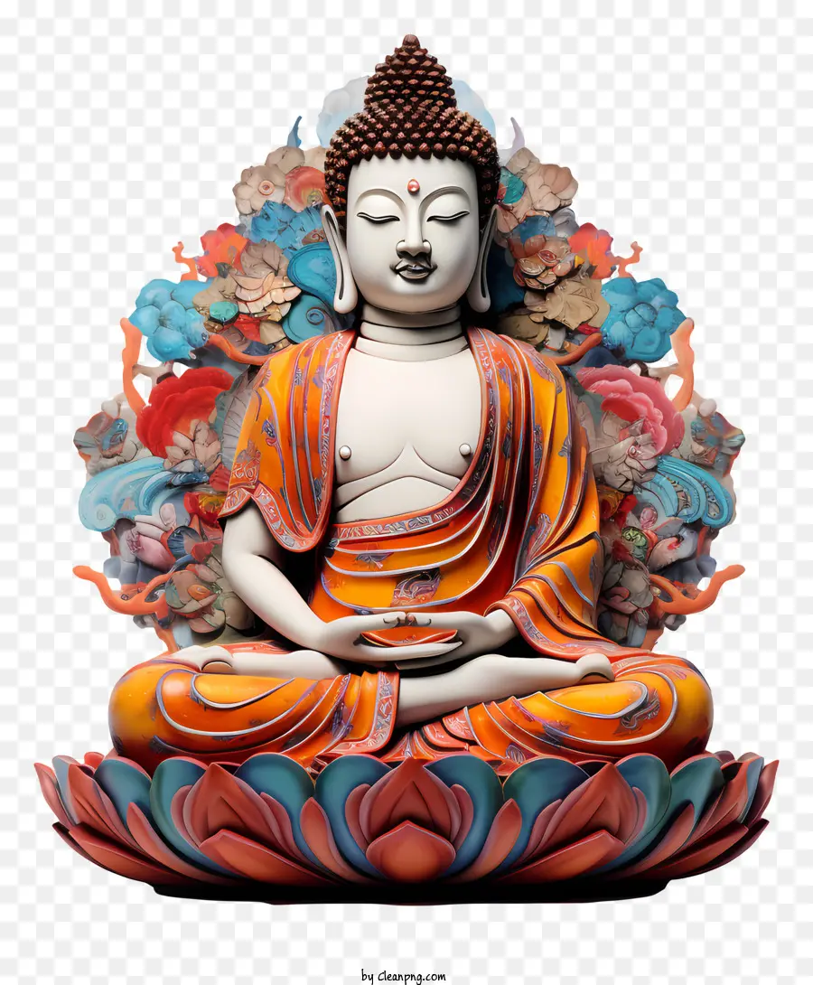 Estátua De Buda，Porcelana PNG