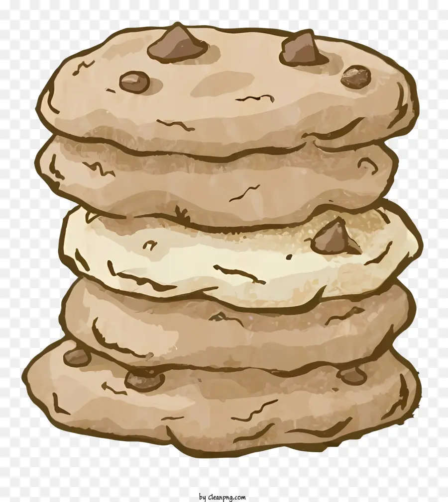 Biscoitos De Chocolate，Biscoitos PNG