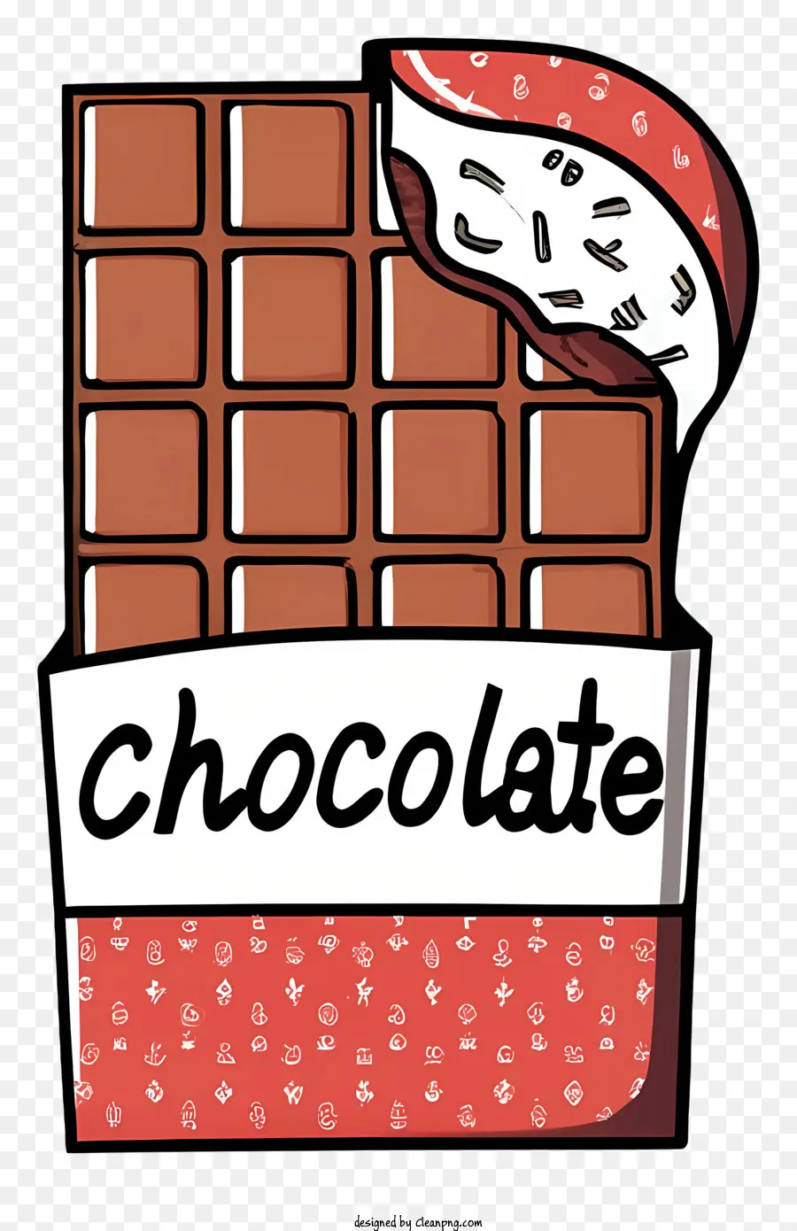 Barra De Chocolate，Lascas De Chocolate PNG