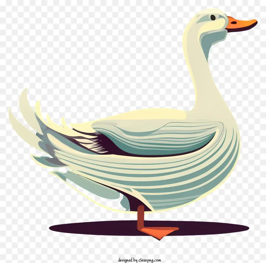 Swan，Ilustração Dos Desenhos Animados PNG