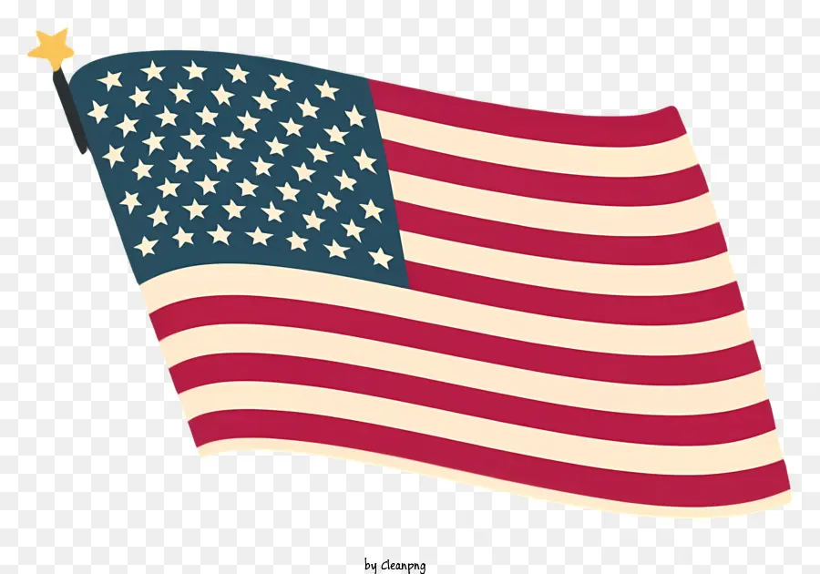 Bandeira Dos Estados Unidos，Bandeira Americana PNG