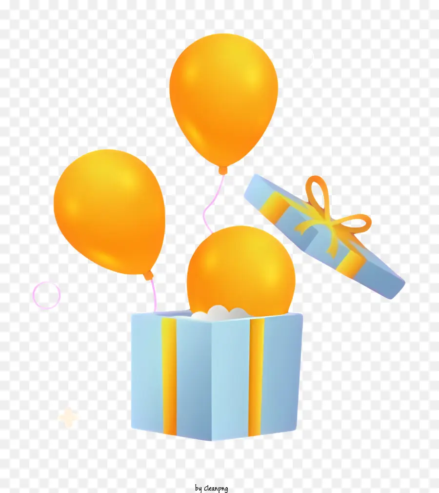 Presente De Aniversário，Balões PNG