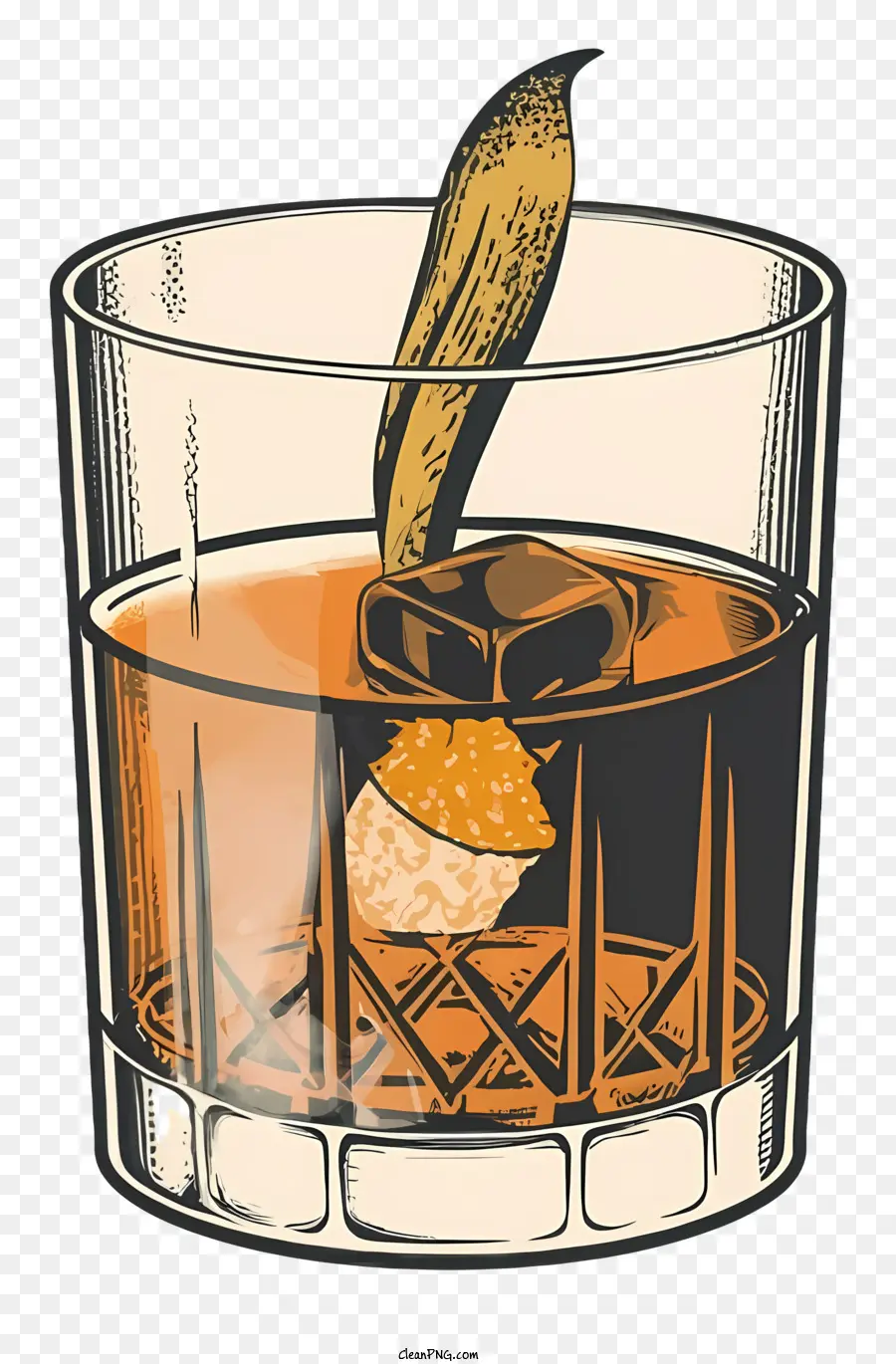 Copo De álcool，Cocktail Clássico PNG