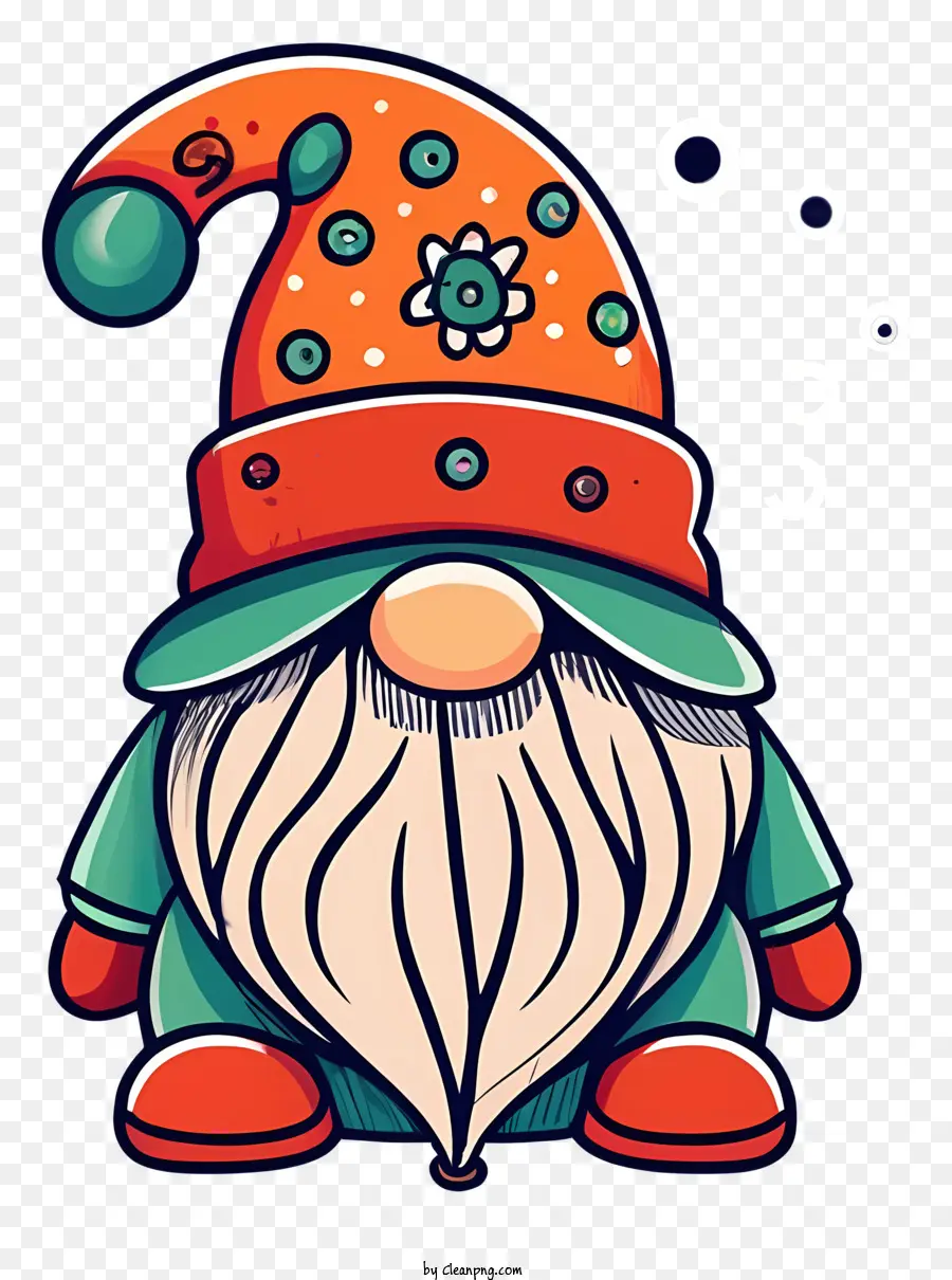 Gnome De Caracton，Green Hat PNG