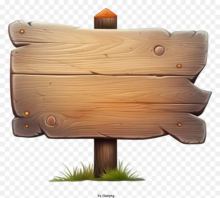 Wooden Sign，Tabuleta PNG