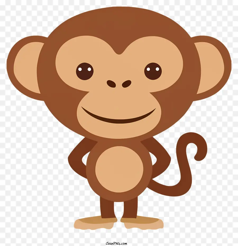 Macaco，Cabeça Redonda PNG