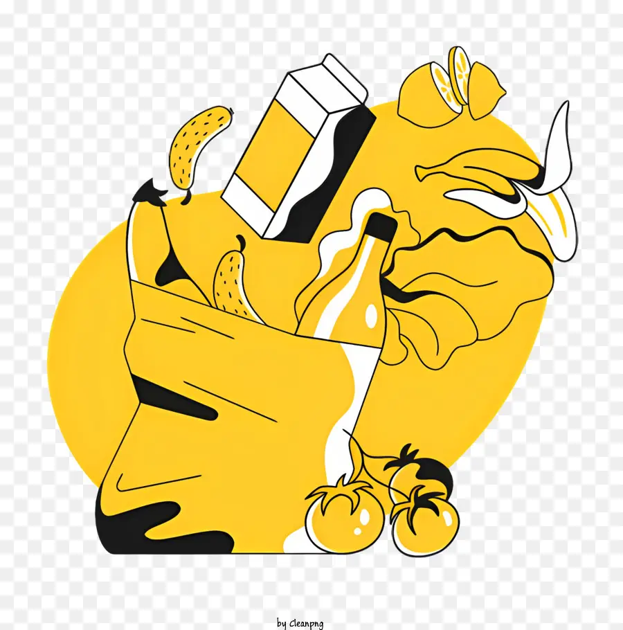 Personagem De Desenho Animado，Camisa Amarela PNG