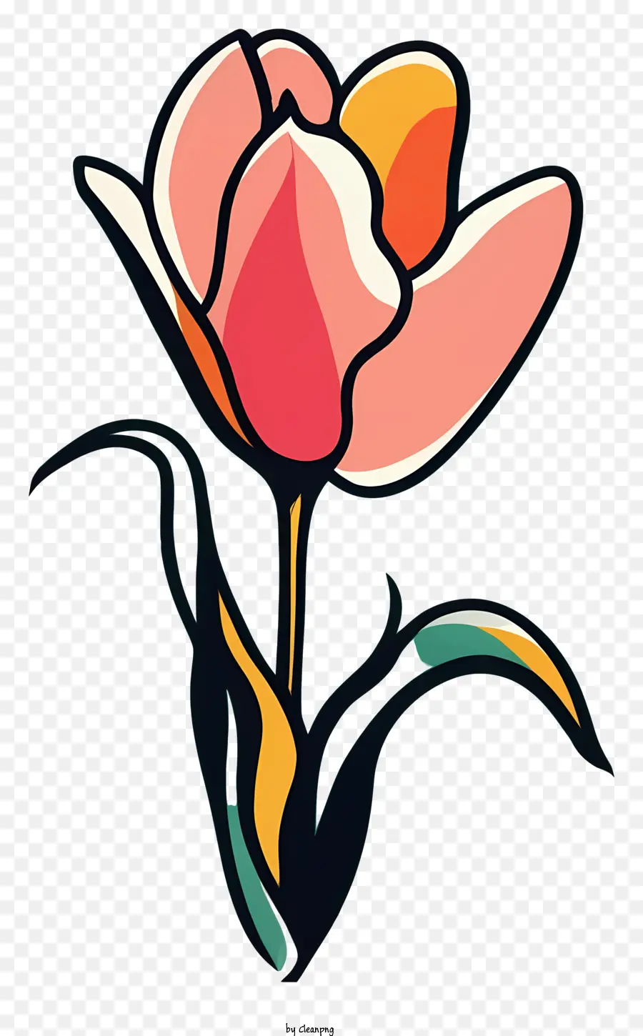 Rosa Tulipa，Arranjo De Flores PNG