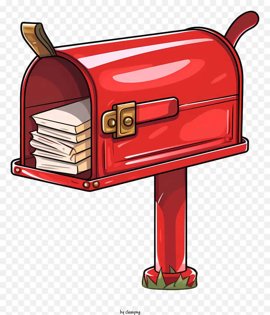 Vermelho De Caixa De Correio，Envelopes PNG
