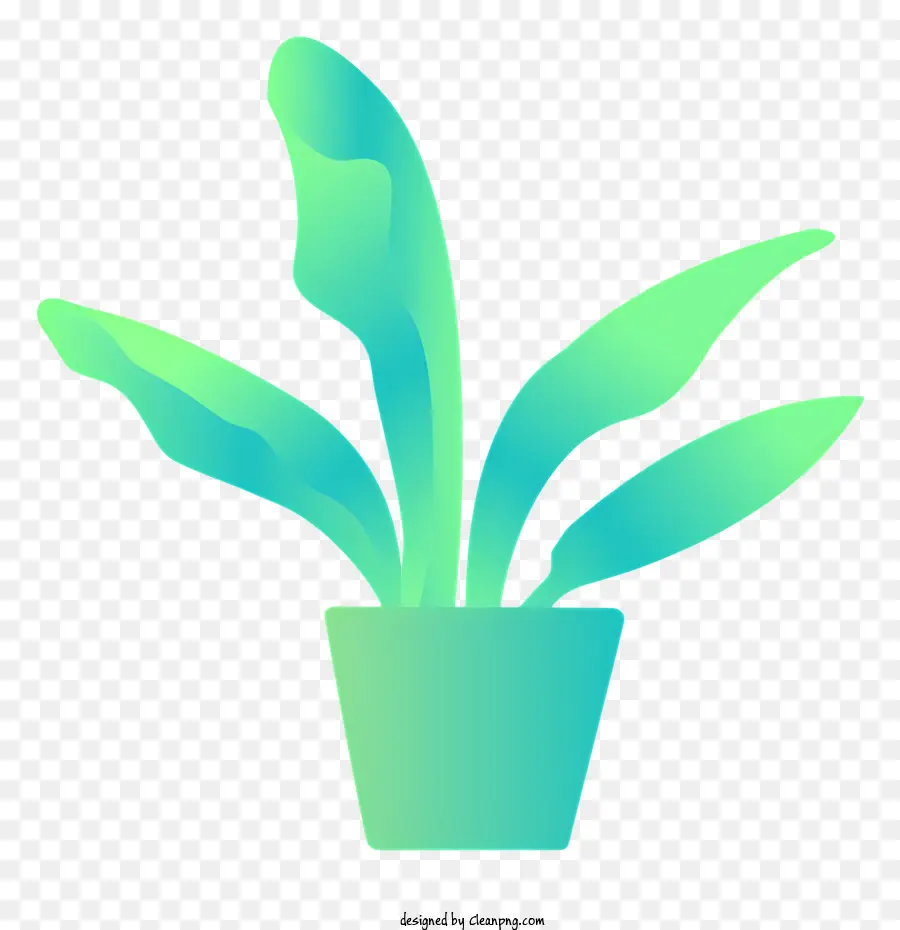 Planta De Vaso，Verde Pote PNG